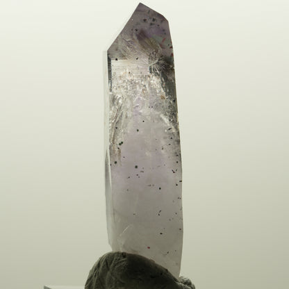 Enhydro Harlekin Skelett Phantom Amethyst Prehnit, 1x Blase Streep Mine Namibia 56*22*14mm #15040