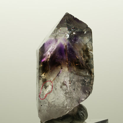 Enhydro Harlekin Skelett Phantom Amethyst Prehnit, 1x Blase Streep Mine Namibia 51*27*20mm #15041