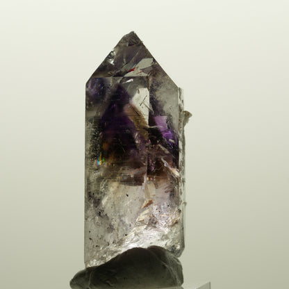 Enhydro Harlekin Skelett Phantom Amethyst Prehnit, 1x Blase Streep Mine Namibia 51*27*20mm #15041