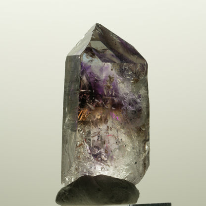Enhydro Harlekin Skelett Phantom Amethyst Prehnit, 1x Blase Streep Mine Namibia 51*27*20mm #15041