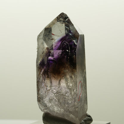 Enhydro Harlekin Skelett Phantom Amethyst Prehnit, 1x Blase Streep Mine Namibia 51*27*20mm #15041