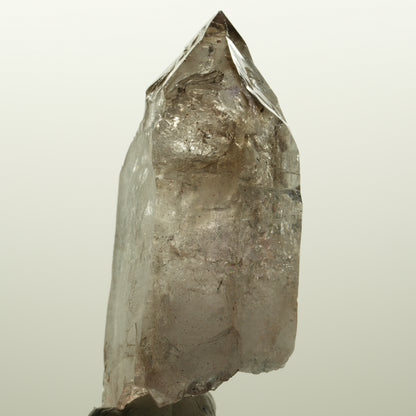 Seltene Phantom Skelett Rauchquarz Spitze Goboboseb, Namibia 65*37*24mm #15043