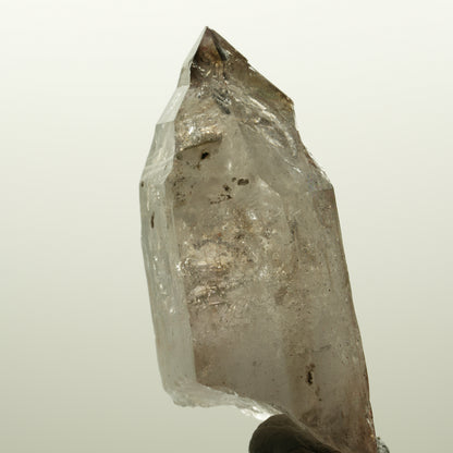 Seltene Phantom Skelett Rauchquarz Spitze Goboboseb, Namibia 65*37*24mm #15043