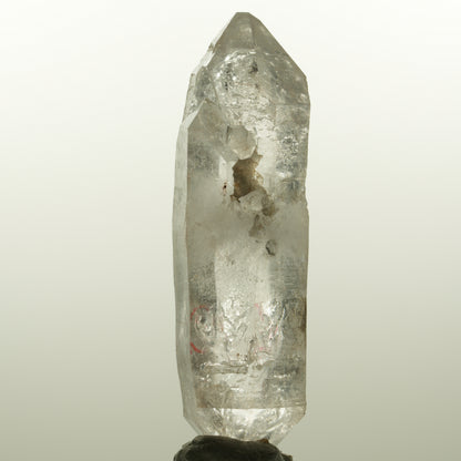Enhydro Skelett Rauchquarz Doppelender, 1x Blase Goboboseb, Namibia 78*24*21mm #15044