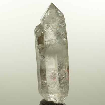 Enhydro Skelett Rauchquarz Doppelender, 1x Blase Goboboseb, Namibia 78*24*21mm #15044