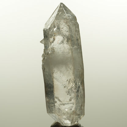 Enhydro Skelett Rauchquarz Doppelender, 1x Blase Goboboseb, Namibia 78*24*21mm #15044