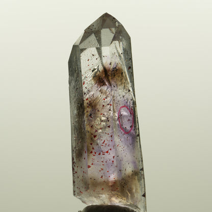 Enhydro Harlekin Lemurian Phantom Amethyst, 1x Blase Streep Mine, Namibia 53*24*15mm #15045