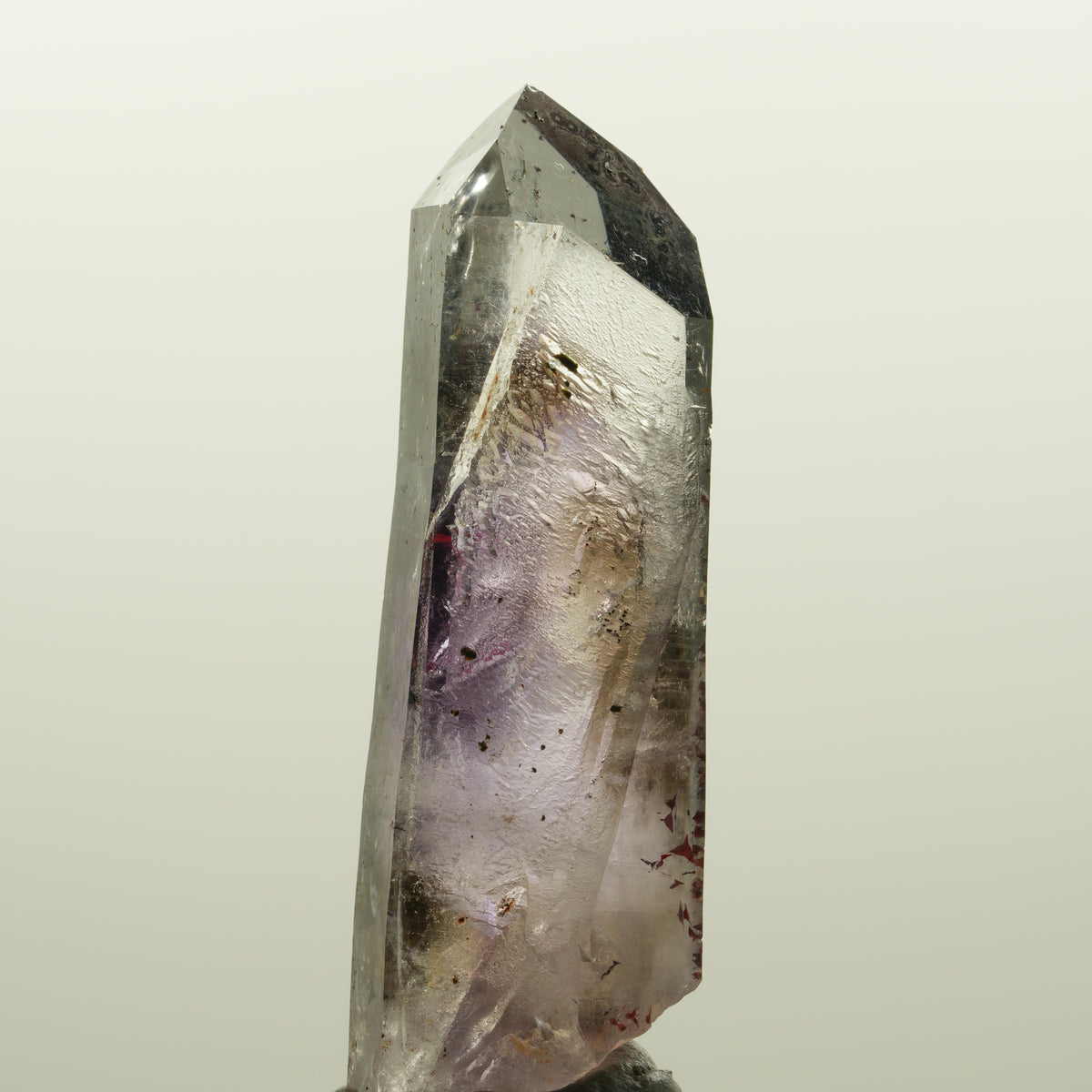 Enhydro Harlekin Lemurian Phantom Amethyst, 1x Blase Streep Mine, Namibia 53*24*15mm #15045