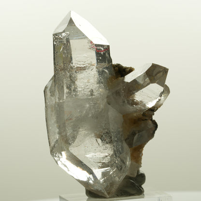 Enhydro Phantom Rauchquarz Skelett Doppelender, 1x Blase Goboboseb, Namibia 58*38*33mm #15046