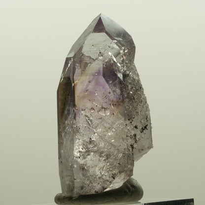 Lemurian Skelett Phantom Amethyst mit Analcim Streep Mine, Namibia 41*20*18mm #15047