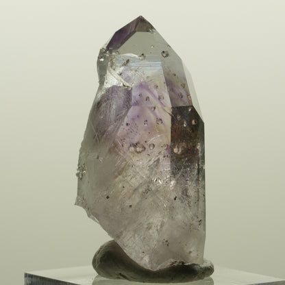 Lemurian Skelett Phantom Amethyst mit Analcim Streep Mine, Namibia 41*20*18mm #15047