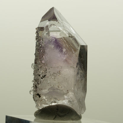 Lemurian Skelett Phantom Amethyst mit Analcim Streep Mine, Namibia 41*20*18mm #15047