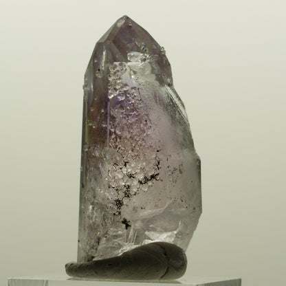 Lemurian Skelett Phantom Amethyst mit Analcim Streep Mine, Namibia 41*20*18mm #15047