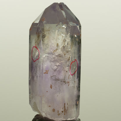Enhydro Skelett Phantom Amethyst Spitze, 3x Blase Streep Mine Namibia 46*20*17mm #15048