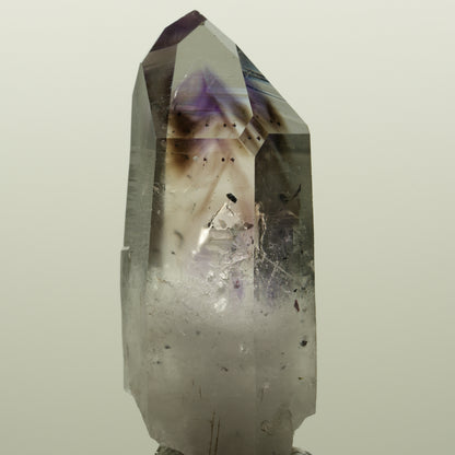 Harlekin Lemurian Phantom Amethyst Spitze Streep Mine, Namibia 47*18*16mm #15049