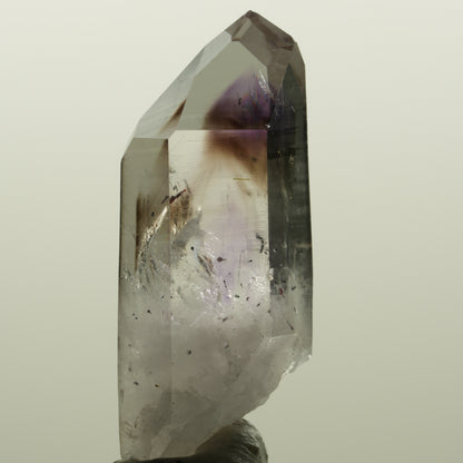 Harlekin Lemurian Phantom Amethyst Spitze Streep Mine, Namibia 47*18*16mm #15049