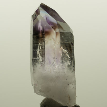 Harlekin Lemurian Phantom Amethyst Spitze Streep Mine, Namibia 47*18*16mm #15049