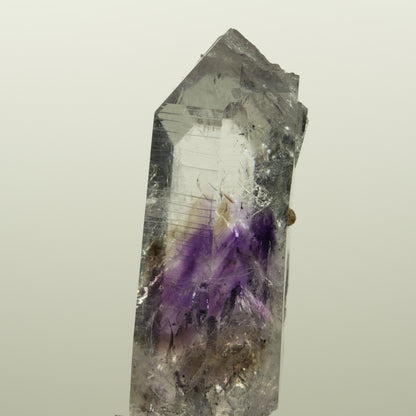 Lemurian Phantom Amethyst mit Prehnit, Hämatit, Epidot Streep Mine, Namibia 53*28*17mm #15051