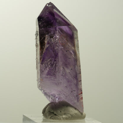 Enhydro Harlekin Skelett Phantom Amethyst Analcim, 4x Blase Streep Mine Namibia 55*24*20mm #15053
