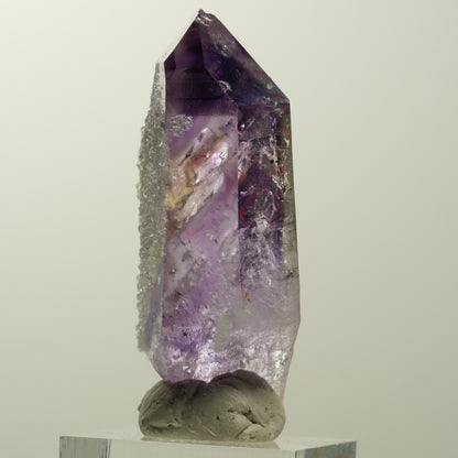 Enhydro Harlekin Skelett Phantom Amethyst Analcim, 4x Blase Streep Mine Namibia 55*24*20mm #15053
