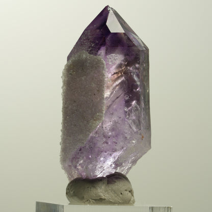Enhydro Harlekin Skelett Phantom Amethyst Analcim, 4x Blase Streep Mine Namibia 55*24*20mm #15053