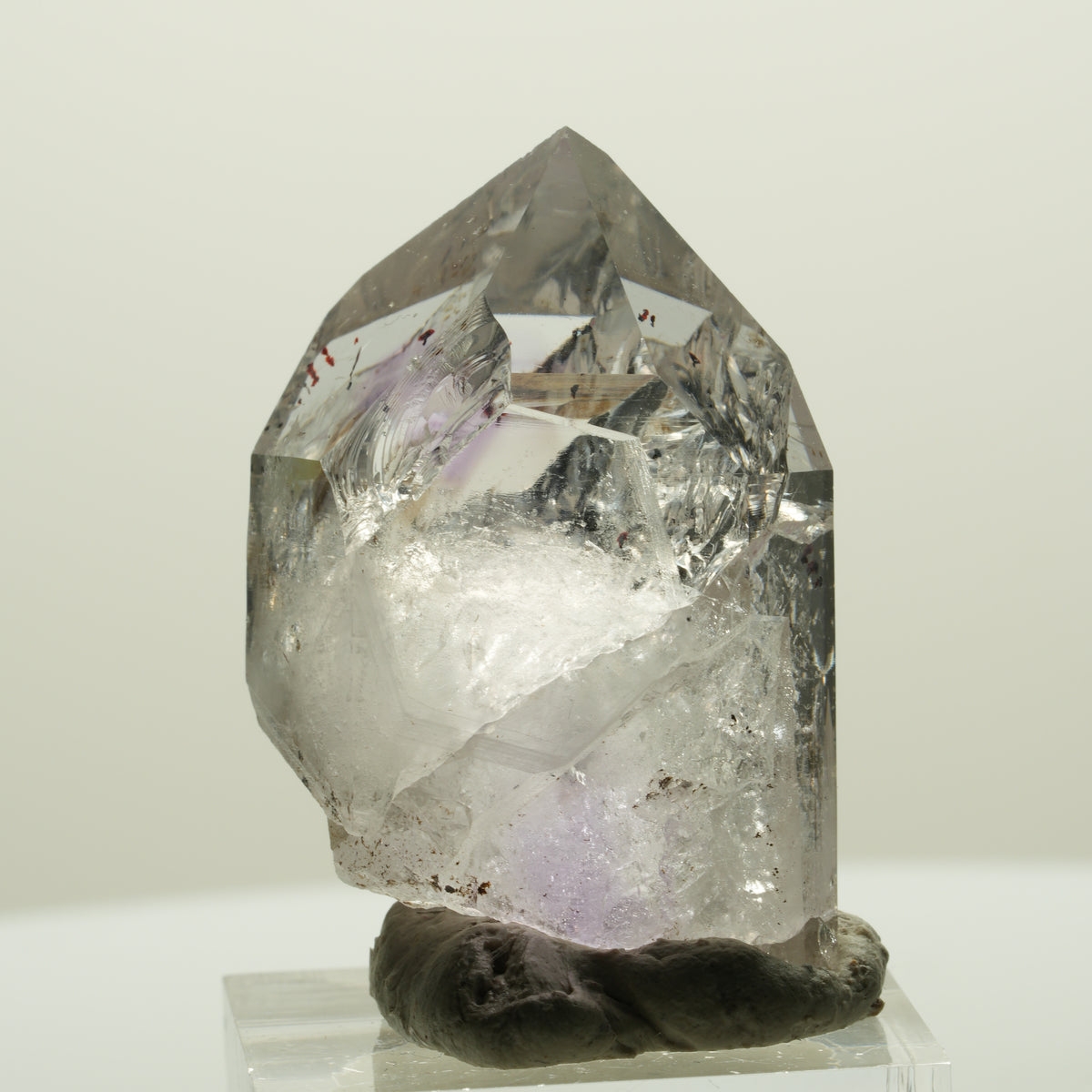 Harlekin Skelett Phantom Amethyst Spitze Streep Mine, Namibia 39*27*23mm #15055