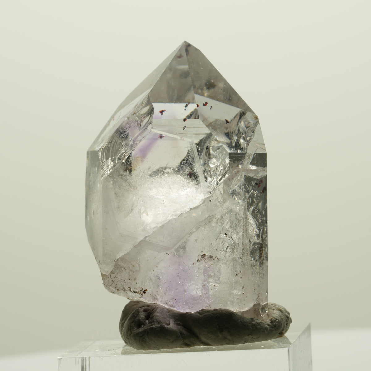 Harlekin Skelett Phantom Amethyst Spitze Streep Mine, Namibia 39*27*23mm #15055
