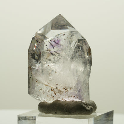 Harlekin Skelett Phantom Amethyst Spitze Streep Mine, Namibia 39*27*23mm #15055