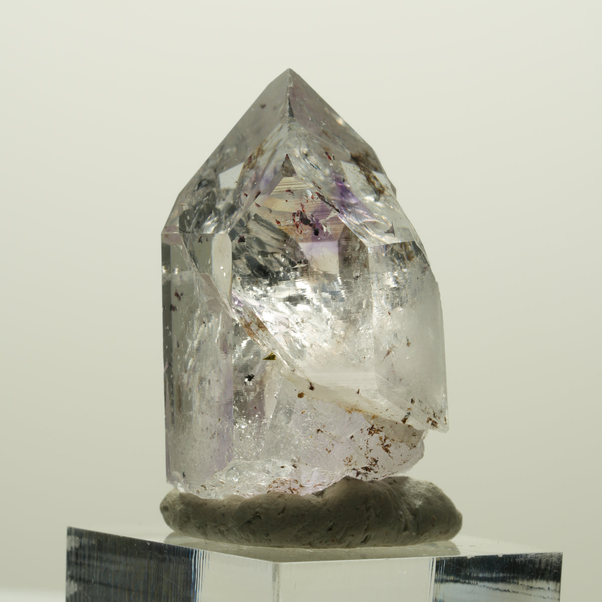 Harlekin Skelett Phantom Amethyst Spitze Streep Mine, Namibia 39*27*23mm #15055