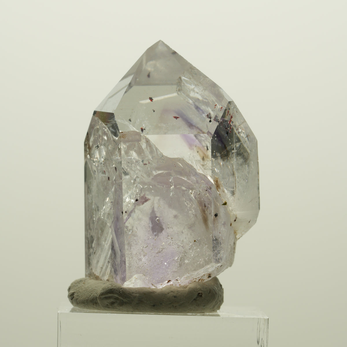 Harlekin Skelett Phantom Amethyst Spitze Streep Mine, Namibia 39*27*23mm #15055