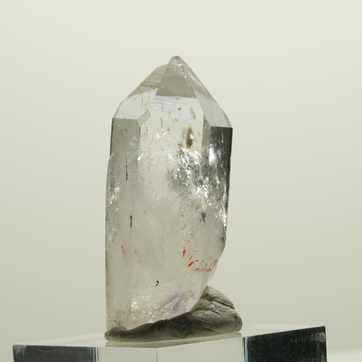 Harlekin Skelett Phantom Amethyst Spitze Streep Mine, Namibia 38*16*13mm #15060
