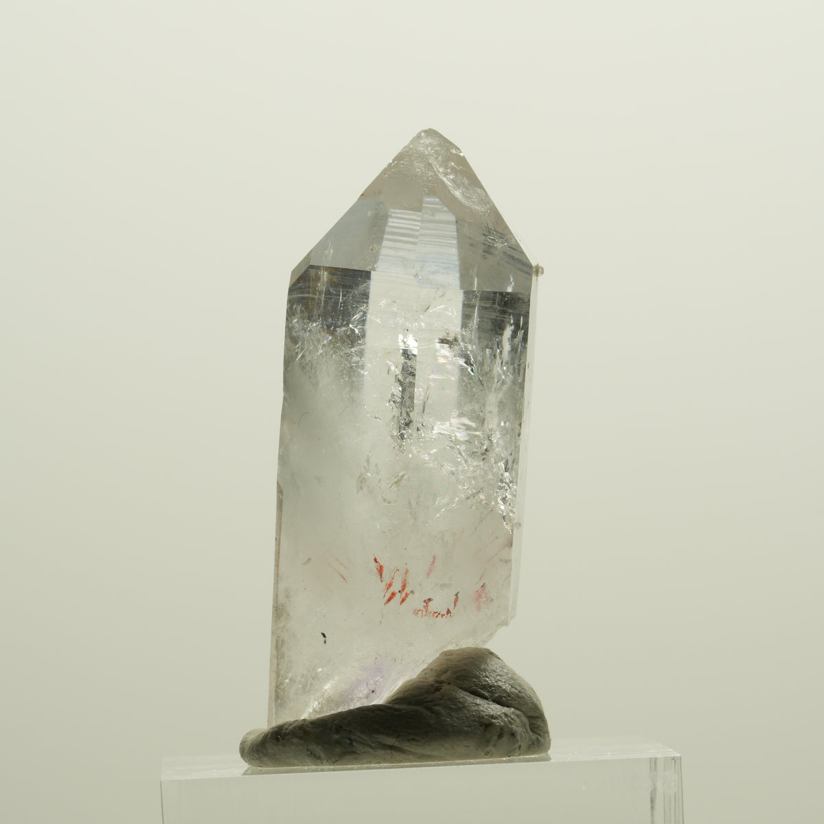 Harlekin Skelett Phantom Amethyst Spitze Streep Mine, Namibia 38*16*13mm #15060