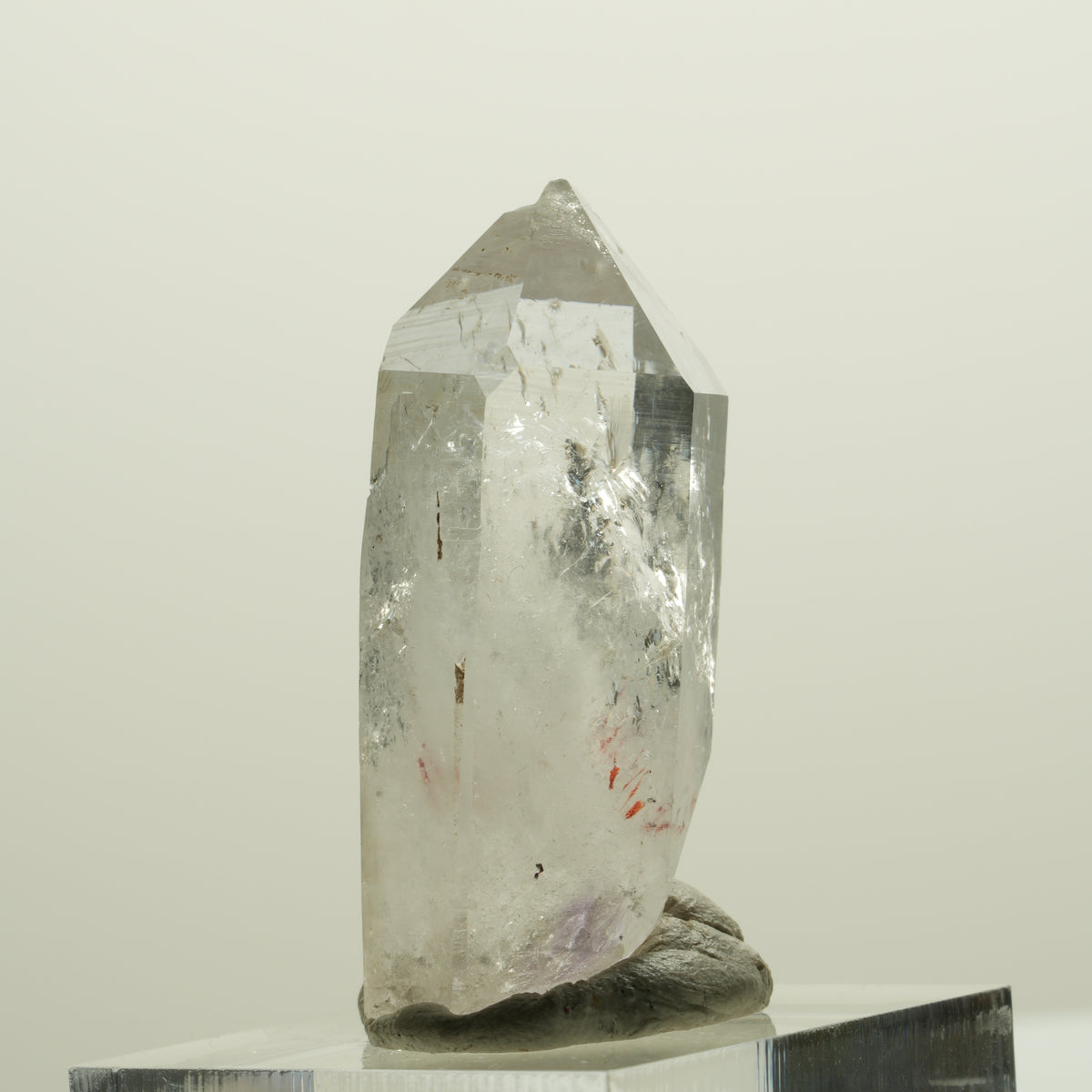 Harlekin Skelett Phantom Amethyst Spitze Streep Mine, Namibia 38*16*13mm #15060