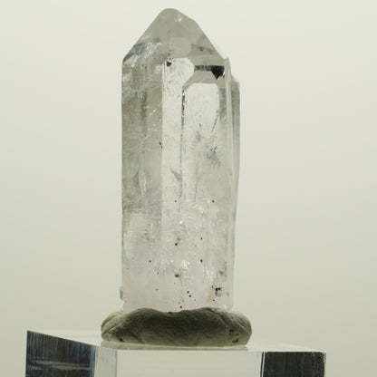 Lemurian Skelett Phantom Amethyst mit Hämatit Streep Mine, Namibia 44*17*15mm #15061