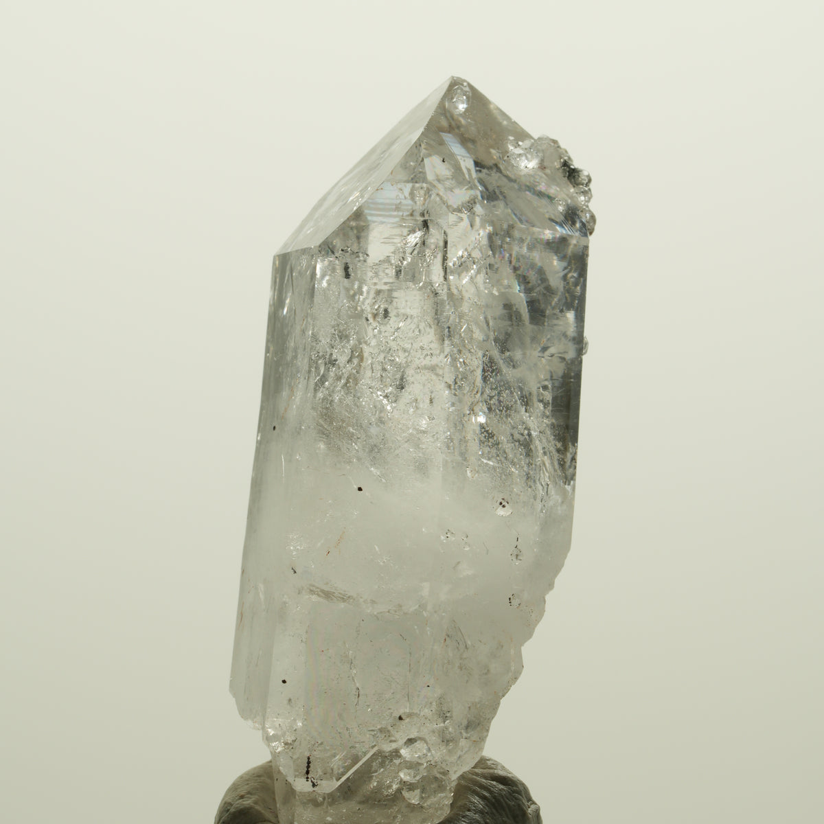 Seltene Skelett Phantom Rauchquarz mit Analcim Streep Mine, Namibia 49*19*19mm #15062
