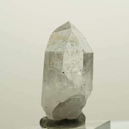 Lemurian Phantom Rauchquarz mit Analcim, Hämatit, Epidot Streep Mine, Namibia 40*20*18mm #15065