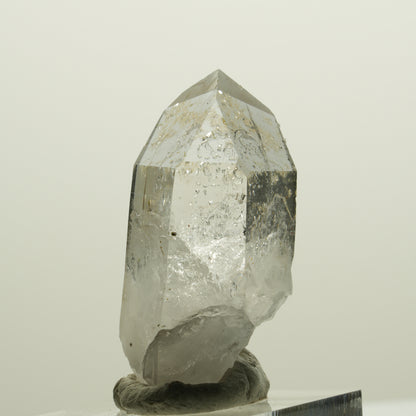 Lemurian Phantom Rauchquarz mit Analcim, Hämatit, Epidot Streep Mine, Namibia 40*20*18mm #15065