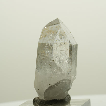Lemurian Phantom Rauchquarz mit Analcim, Hämatit, Epidot Streep Mine, Namibia 40*20*18mm #15065