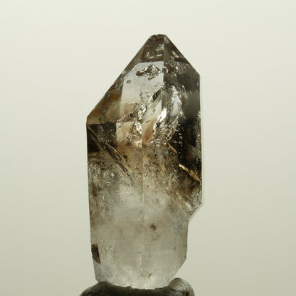 Skelett Phantom Rauchquarz Doppelender Zepter Streep Mine, Namibia 44*21*17mm #15067