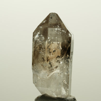 Skelett Phantom Rauchquarz Doppelender Zepter Streep Mine, Namibia 44*21*17mm #15067