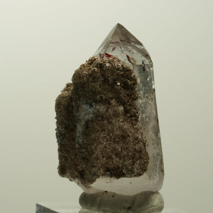 Enhydro Harlekin Phantom Rauchquarz, Analcim, Epidot Streep Mine Namibia 42*33*25mm #15068