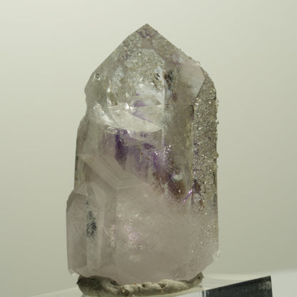 Harlekin Skelett Phantom Amethyst mit Analcim Streep Mine, Namibia 42*25*19mm #15070