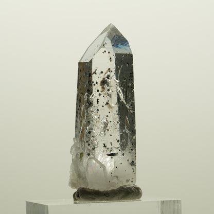 Enhydro Harlekin Lemurian Rauchquarz, 1x Blase Streep Mine, Namibia 40*16*13mm #15072