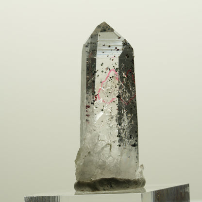 Enhydro Harlekin Lemurian Rauchquarz, 1x Blase Streep Mine, Namibia 40*16*13mm #15072