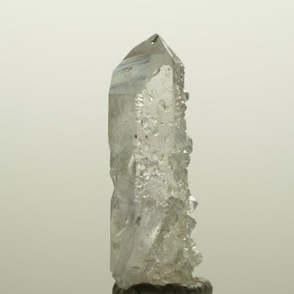 Harlekin Skelett Phantom Amethyst mit Analcim, Prehnit Streep Mine, Namibia 44*17*16mm #15073
