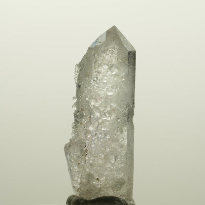 Harlekin Skelett Phantom Amethyst mit Analcim, Prehnit Streep Mine, Namibia 44*17*16mm #15073