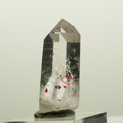 Enhydro Harlekin Lemurian Phantom Quarz, 1x Blase Streep Mine Namibia 37*22*14mm #15075