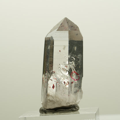 Enhydro Harlekin Lemurian Phantom Quarz, 1x Blase Streep Mine Namibia 37*22*14mm #15075