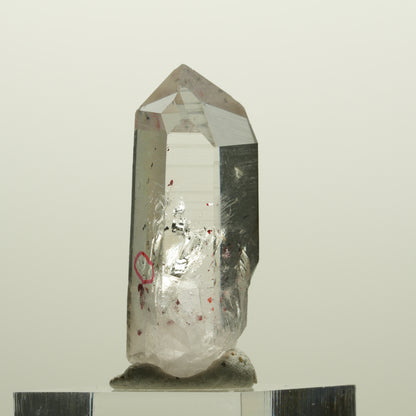 Enhydro Harlekin Lemurian Phantom Quarz, 1x Blase Streep Mine Namibia 37*22*14mm #15075