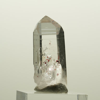 Enhydro Harlekin Lemurian Phantom Quarz, 1x Blase Streep Mine Namibia 37*22*14mm #15075